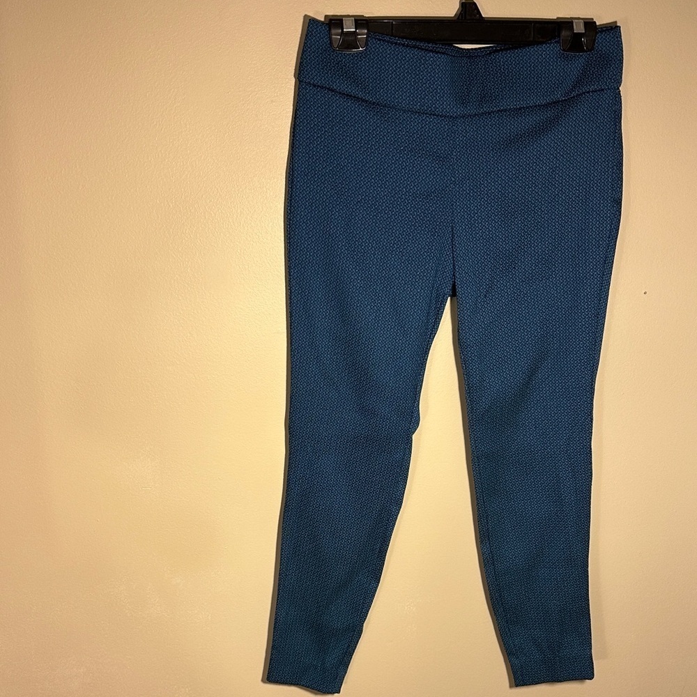 Worthington Textured Blue dress Leggings